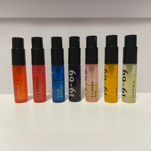 19-69 The Collection Sample Set Niche Fragrance Unisex